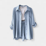 Dvo-barvni Poletni Set Top in Šort