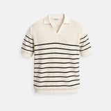 Casual Kratka Rokava Pletena Visoko Raztegljiva Polo Majica