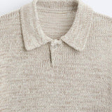 Stari denar gumbasti pleteni polo majica