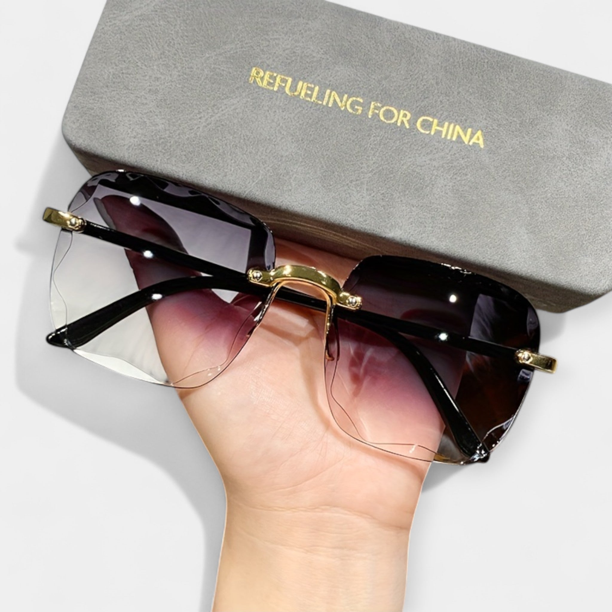 Klasika Retro Očala Brez Okvira