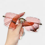 Klasika Retro Očala Brez Okvira