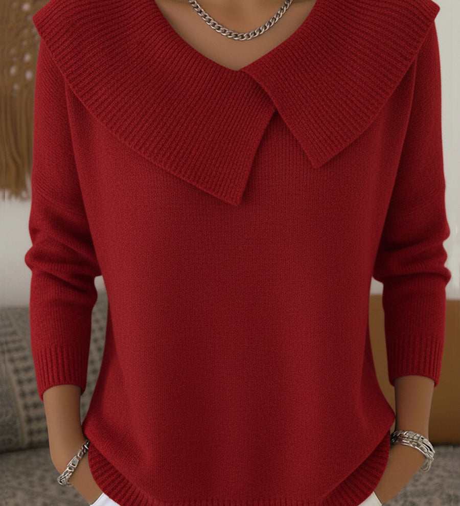 Lucia | Topel pulover z mehkim ovratnikom