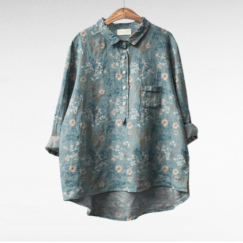 Klasična Cvetlična Majica