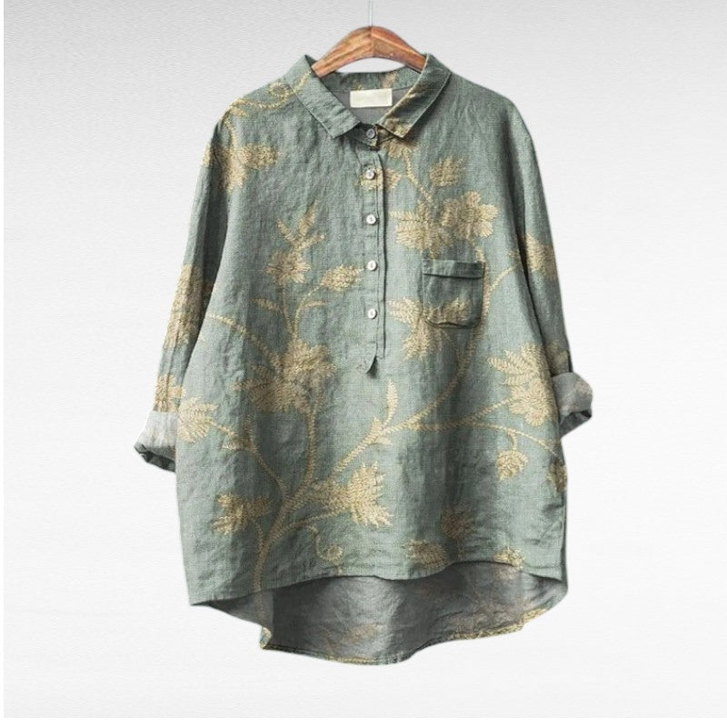 Klasična Cvetlična Majica