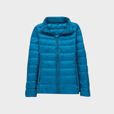 Ela - Nova Ultralahka Jakna Z Belimi Račjimi Perji