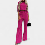 Set Crop Top in Hlače