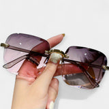 Klasika Retro Očala Brez Okvira