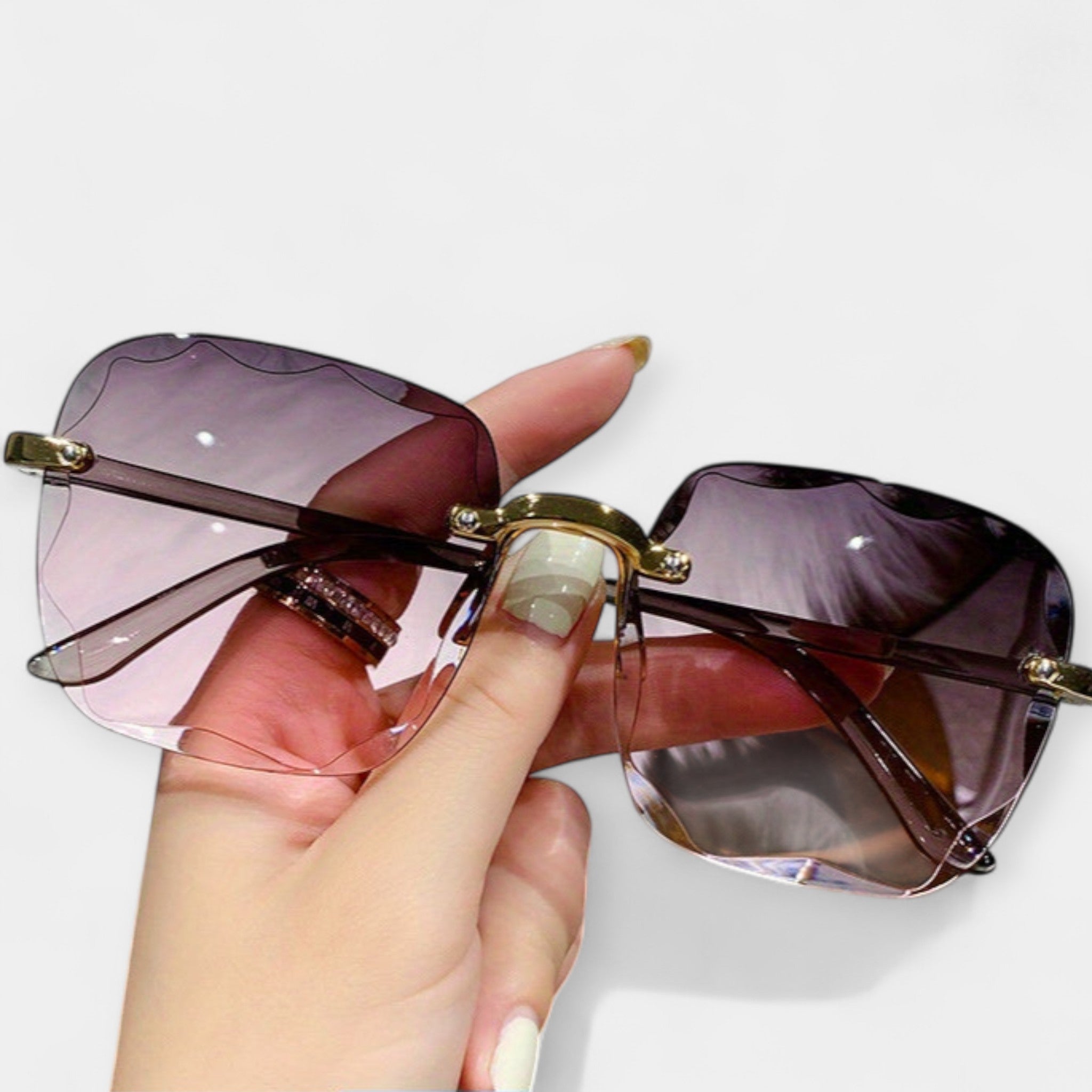 Klasika Retro Očala Brez Okvira