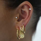 Uhani s stilom Twist