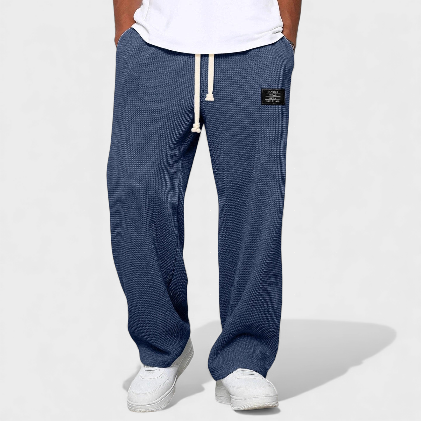 Matej | Široke Hlače z Nastavljivim Pasom