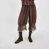 Boho hlače z čipko