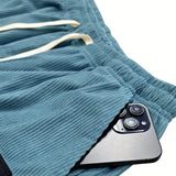 Herren Corduroy Hose – Moške žametne hlače – udoben kroj z elastičnim pasom