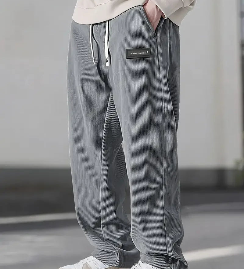 Herren Corduroy Hose – Moške žametne hlače – udoben kroj z elastičnim pasom