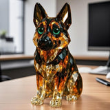 EternalPaws – Kristalna figura nemškega ovčarja