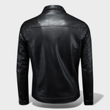 Andrej | Premium usnjena jakna v moto slogu