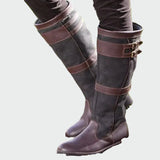 Retro usnjeni škornji