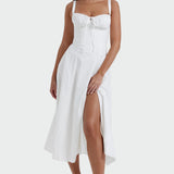 Poletna obleka z bodicem