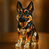 EternalPaws – Kristalna figura nemškega ovčarja