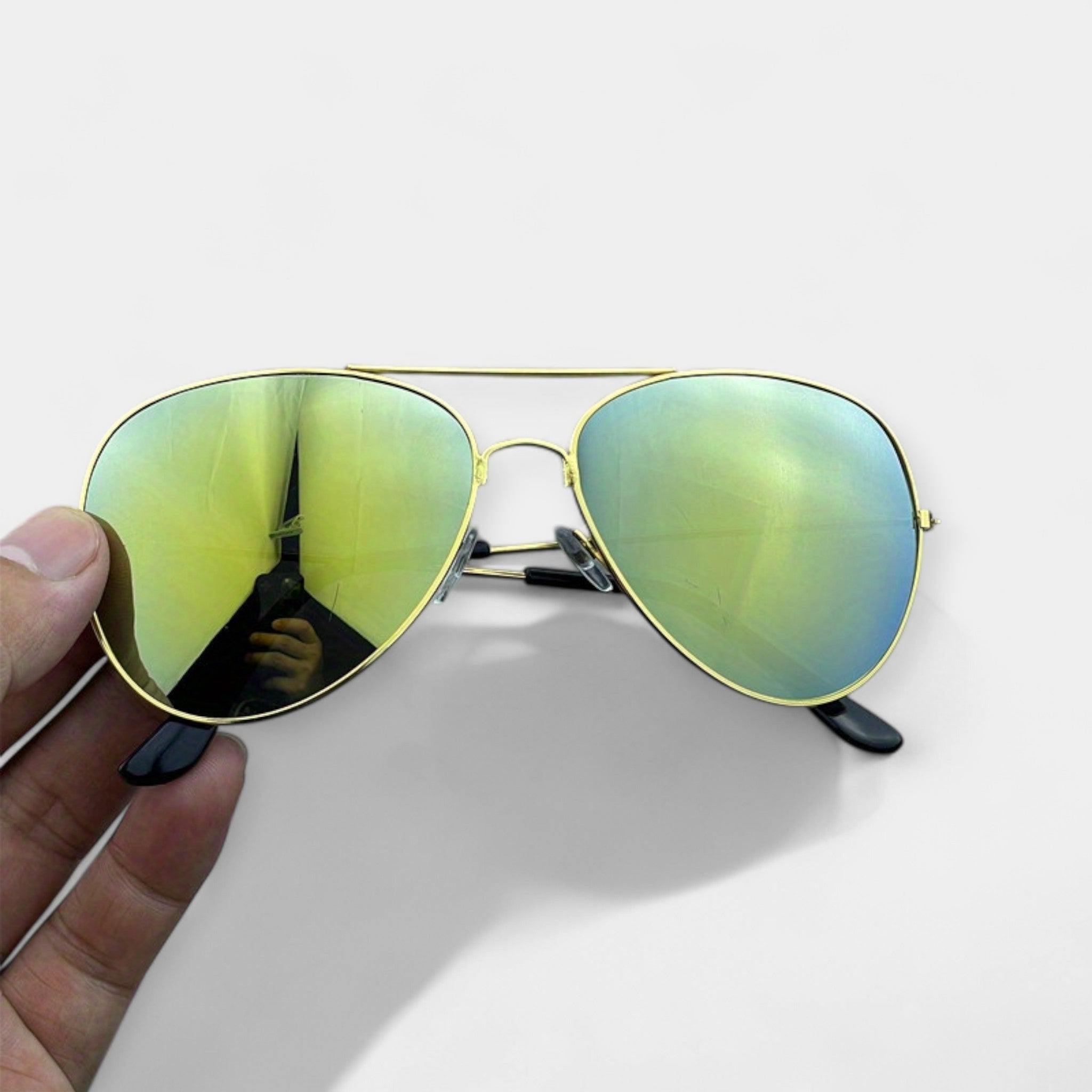 Retro Očala z Ogledalom