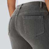 Elastične in Udobne Hlače z Visokim Pasom