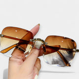 Klasika Retro Očala Brez Okvira