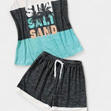 Poletni komplet s palmami