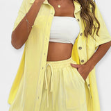 Komplet srajce in kratkih hlač