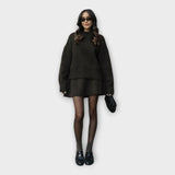 Komplet Pletene Bluze in Krila z Moderna Linija