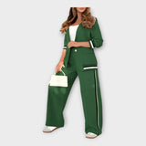 Komplet z jakno in hlačami