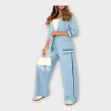 Komplet z jakno in hlačami