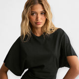 Majica z udobnimi širokimi rokavi