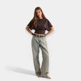 Majica z udobnimi širokimi rokavi