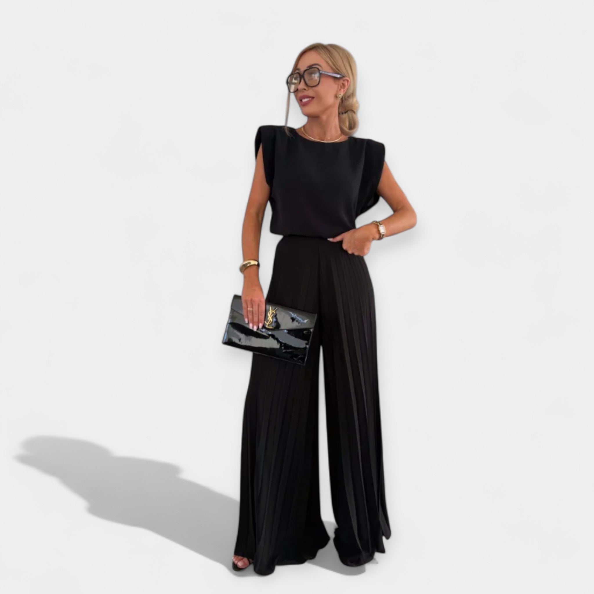 Poletna moda set z topom in hlačami