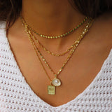 Ogrlica z vzorcem sonca