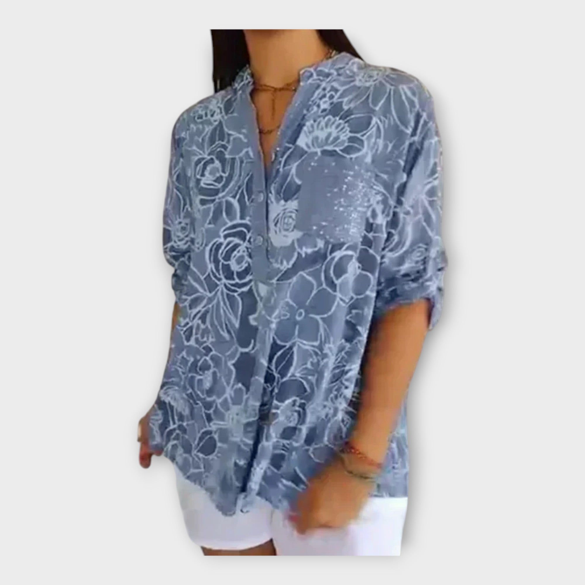 Elegantna Bluzica z Motivom